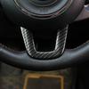 3Pcs/Set ABS Steering Wheel Trim Sticker for Jeep Renegade 2015-2021 Car Interior Decoration for Jeep Compass 2017-2020