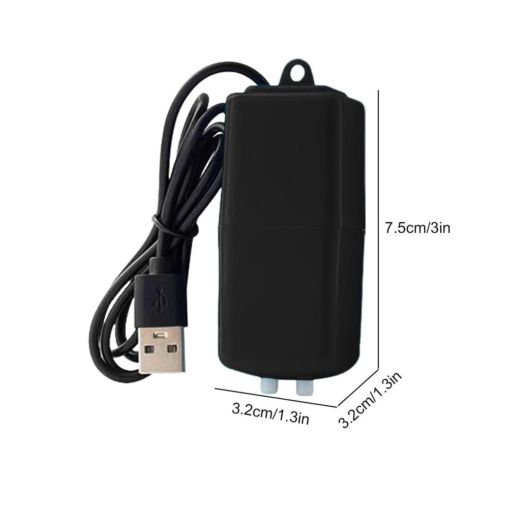 Aquarium Belüfter USB Tragbar Mini Kleiner Sauerstoffgeber Aquarium Leiser Luftkompressor Belüfter Aquarium Zubehör