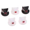 10Pcs Dot Fat Spray Paint Caps Plastic Spray Nozzles White Spray Paint Replacement Caps For Graffiti Street Art Aerosol Bottle