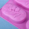 Ovale Silikonform in Olivenbaumform für selbstgemachte Seifenformen, Mousse-Kuchenform, Seifengeleeform, Eiswürfelbereiter, Bastelbedarf