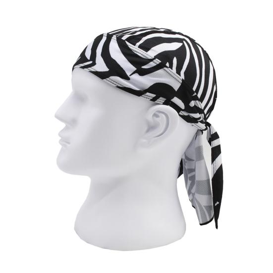 Unisex Outdoor Sport Cycling Cap Breathable Pirate Hat Bandana Headband Headwear