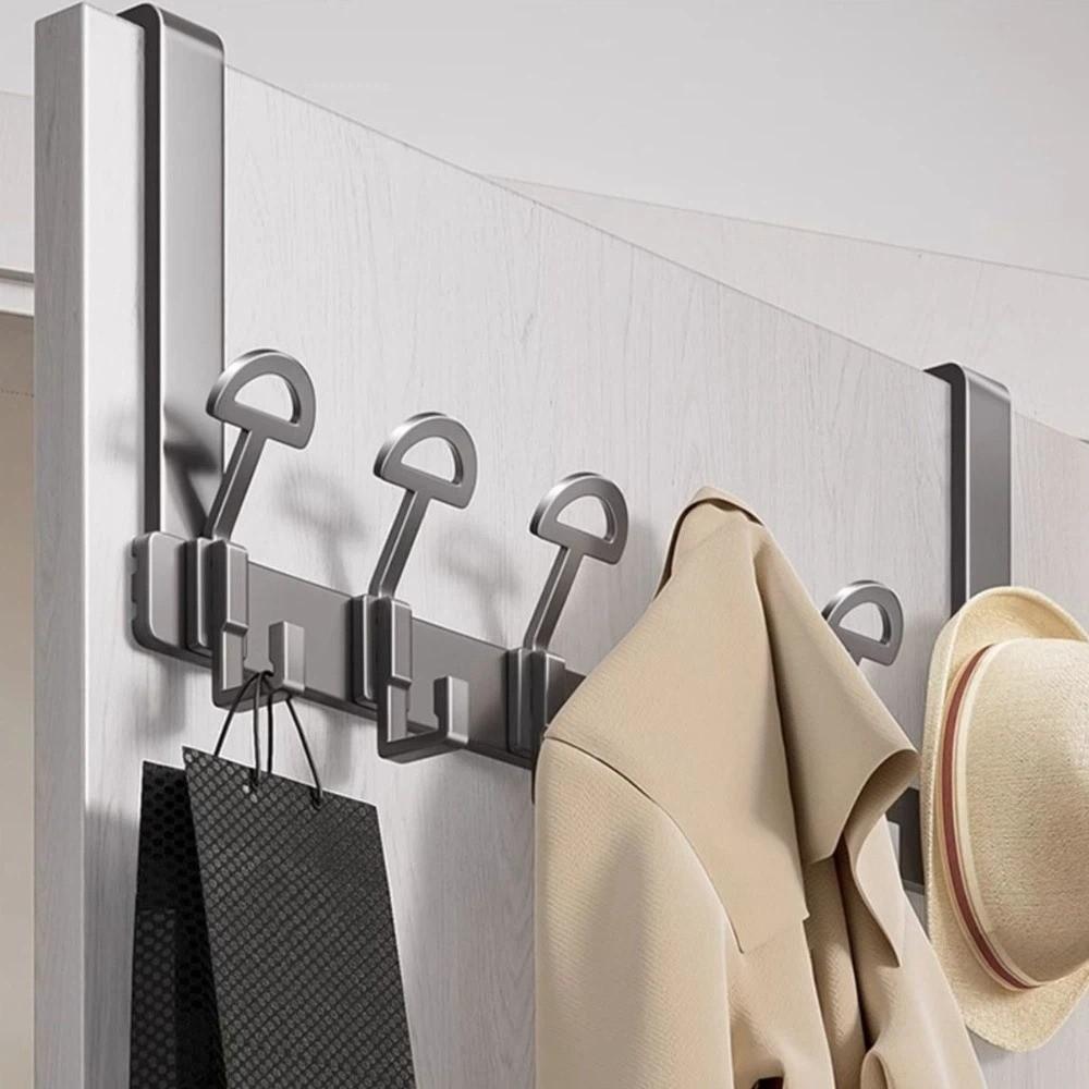 Quick Installation Wall-Mounted Coat Racks 6/7 Hooks Storage Hooks Home Storage