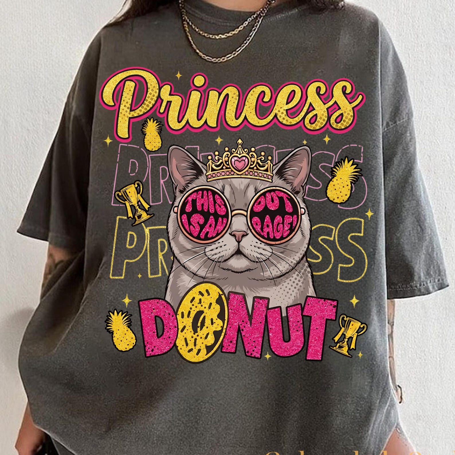 This Is An Outrage Shirt, Dungeon Crawler Carl Book Shirt, Goddamnit Donut, TNew Achievement Tee, Ride or Roar, Princess Donut And Mongo S
