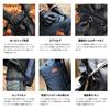 DOPPELGANGER Tarpaulin Daypack 20L Motorcycle Tarpaulin Bag Detachable Shoulder Air for (Seat Bag/Daypack) Capacity, Use, Series, Strap, Roll-Top,