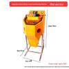 Dual-Gauge Wet & Dry Sandblasting Machine for Gold & Silver Jewelry Frosting with Tools & Air Compressor