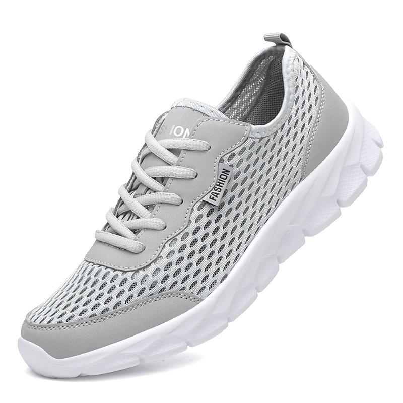 Men's Summer Breathable Mesh Sneakers - Lightweight, Soft Sole Casual Shoes