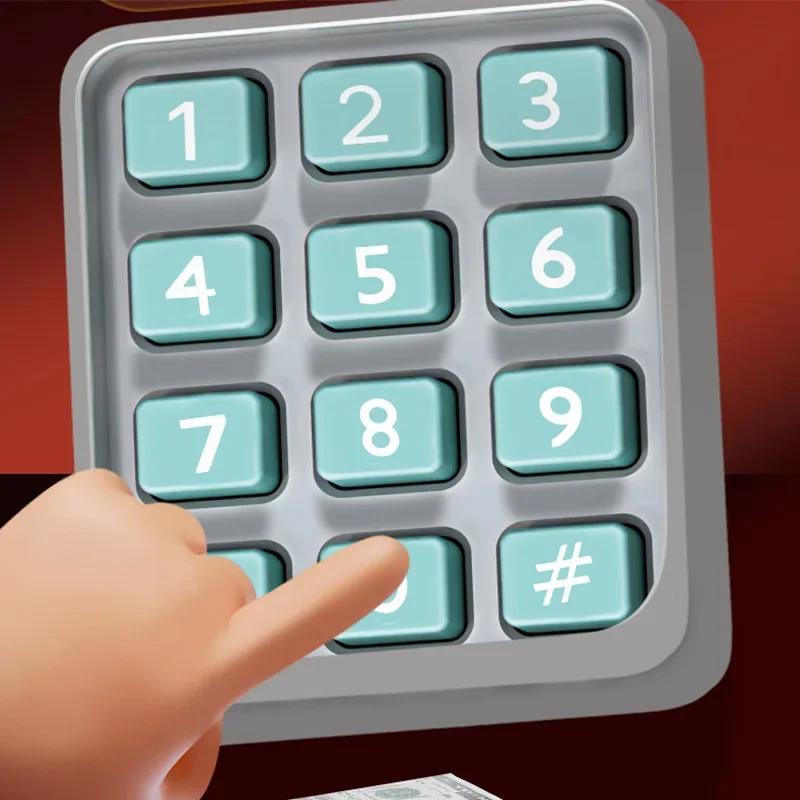 Spara Gris Pengaburk Spara Alcancias Säkerhetsbox för Pengar Bank Spar Gris Mynt 10000 Besparingar Elektronisk Gåva