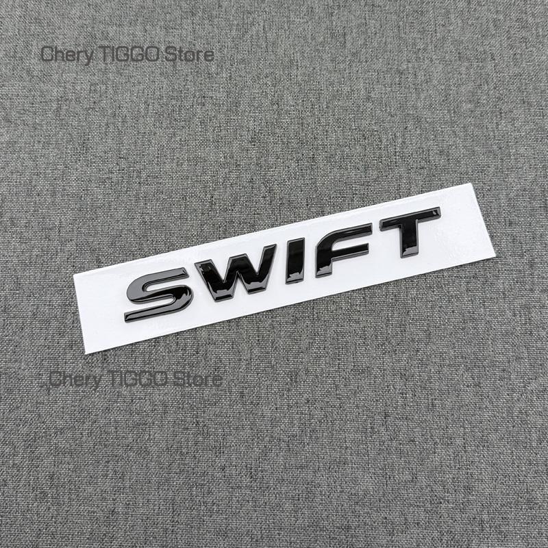 Car Accessories Emblem Badge Car Stickers Decal for SUZUKI SWIFT ALTO ALTO SX4 VITARA ALIVIO S CROSS Letter Rear trunk Sticker