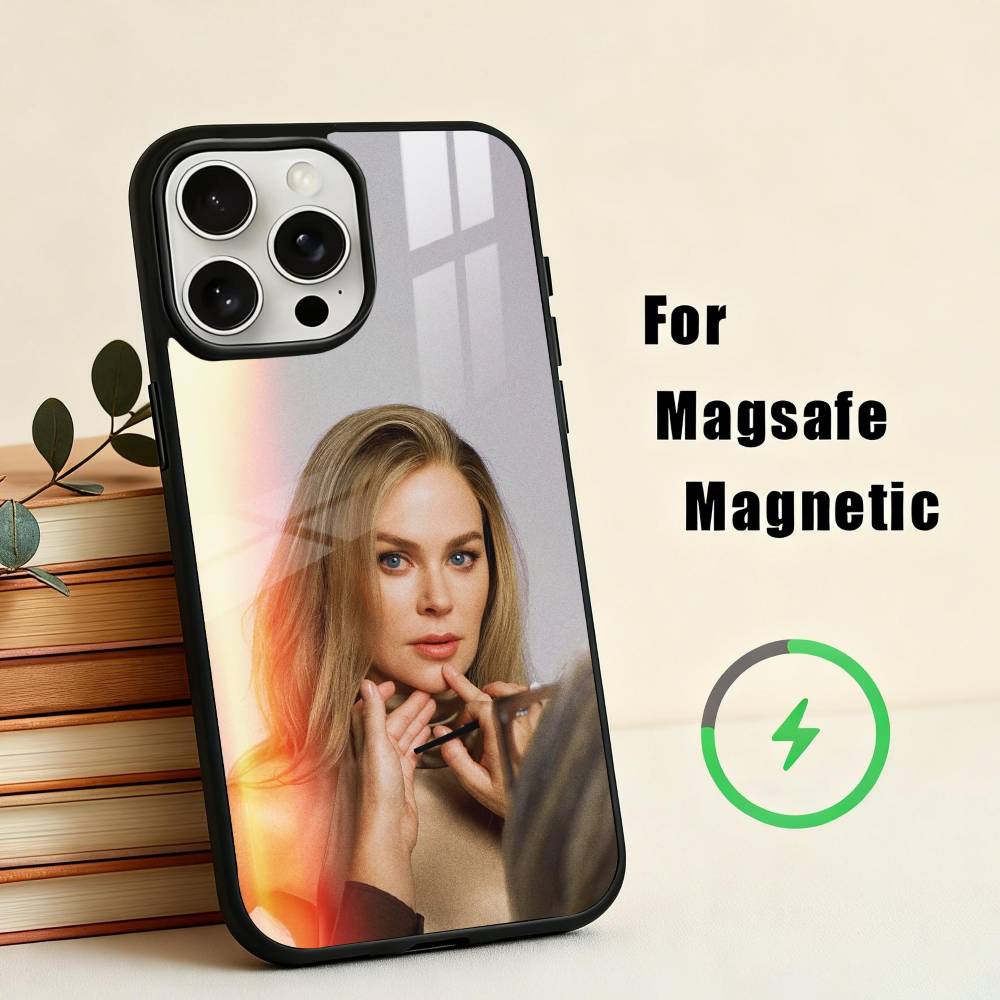 Schauspielerin Nicole Mary Kidman Handyhülle für iPhone 17,16,15,14,13,12,Plus,Pro,Max für Magsafe Magnetisches Kabelloses Laden