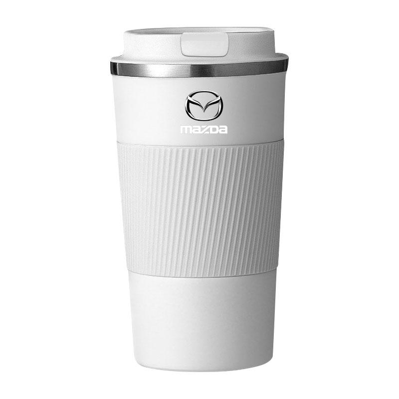 1Pcs Car Vacuum Flasks Coffee Cup Travel Portable Insulated Bottles For Mazda 2 3 5 6 CX-5 CX7 CX-8 CX9 CX-3 CX-4 CX-30 MX-5 Atenza Axela BT-50 Hazumi