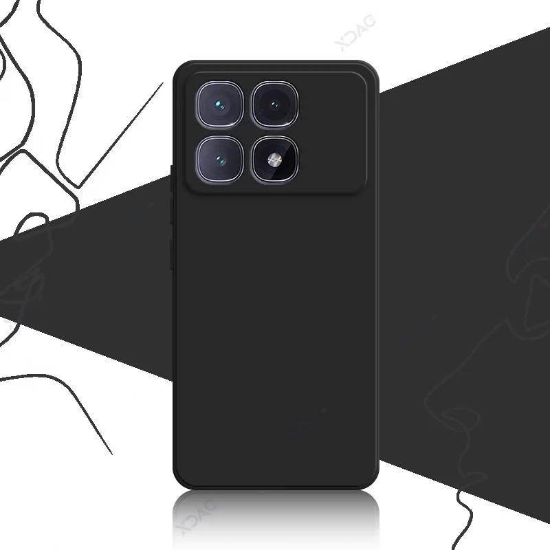 Luxury Case Covers for Redmi K70 K70E Pro Plus Ultra 5G Phone Armor RedmiK70Pro K70Ultra Soft Square Liquid Bags Shield