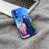The Apothecary Diaries-Maomao-Jinshi Soft Silicone phone Case for Samsung Galaxy A73/A71/A72/A70/A53/A52/A51 - Black