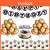 Among Theme Us Birthday Party Decor Suit Supplies Set Balloon Banner Caketopper