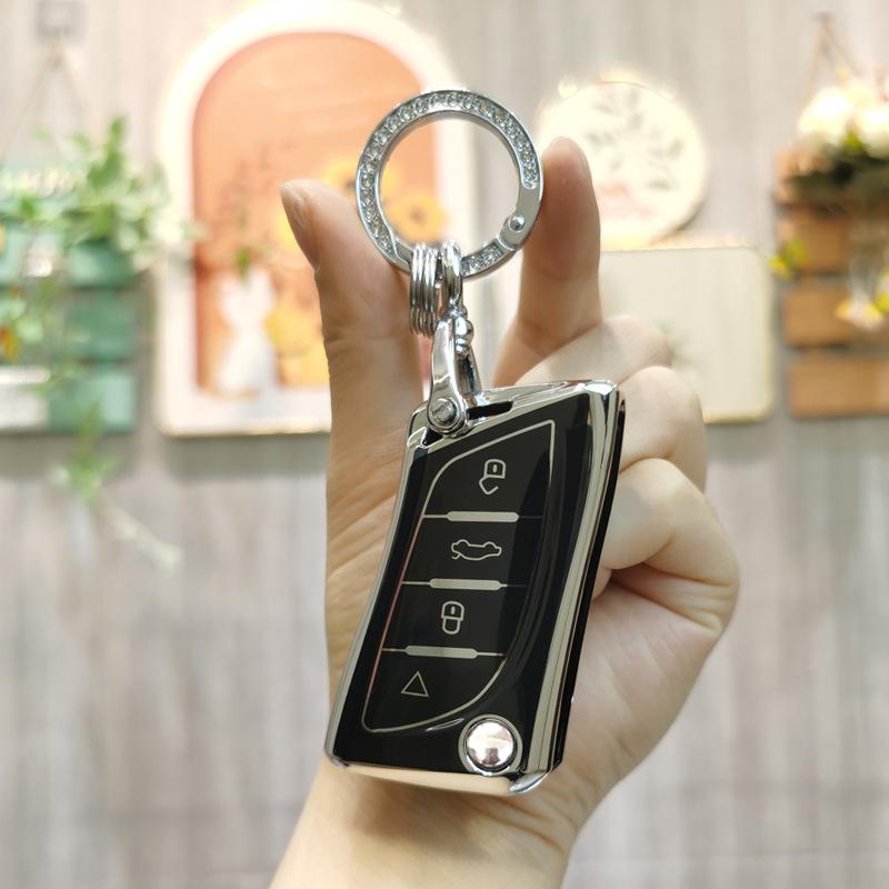 Compatible Aftermarket Key Case for VVDI Toyota, Honda, Nissan Blade, Lexus Folding Key Bag
