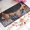 Handgefertigtes Süßes Hochzeits-Kopfschmuck Braut-Kopfkette Haarschmuck für Frauen Stirnband-Accessoires