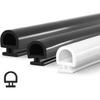 5/10M Bottom Width 5/6/7mm EPDM Sealing Strips Bridge Aluminum Door/window Sealed Plastic Strips Energy Saving Windows And Doors(7mm,5M)