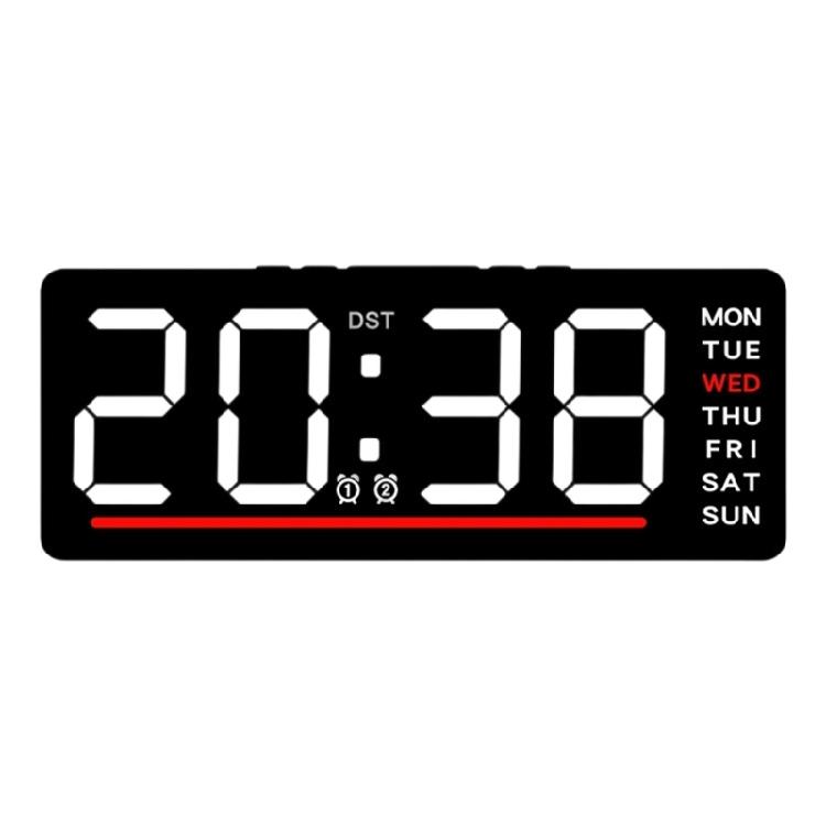 

LED Display Clock Travel Sized Kids Room Nightlight Clock Quiet Bedroom Digital Clocks Perfect For Dorms Hotel