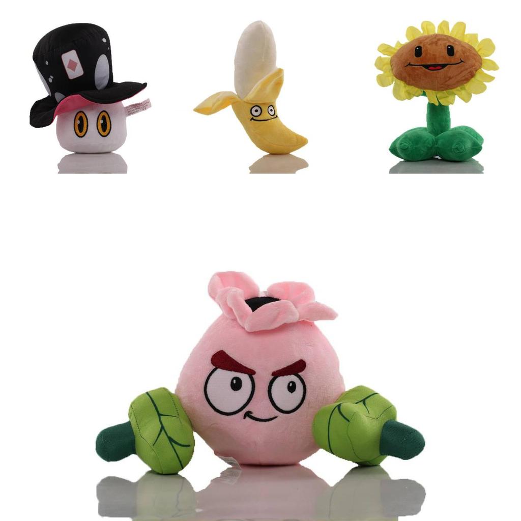 Adorable Plush Plant Doll Soft Stuffed Toy For Kids With Unique Vegetable Shapes
