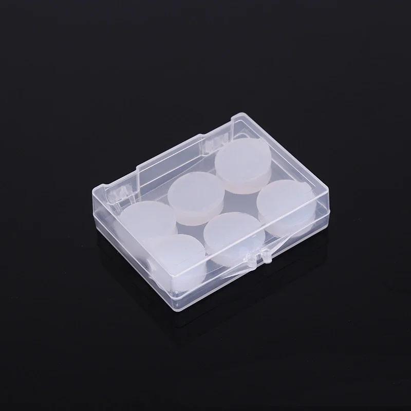 6Pcs Silicone Ear Plugs Sound Insulation Ear Protection Earplugs Anti-Noise Sleeping Plugs for Travel Rest Quiet Noise Reduction
