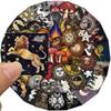 10/30/50pcs Mysterious Galaxy Universe Stickers Dark Sun Moon Planet Graffiti Decal DIY Scrapbook Journal Gothic Cartoon Sticker
