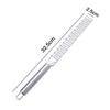 1Pc Cheese Lemon Zester with Protect Cover Stainless Steel Kitchen Grater Slicer with Non-Slip Handle Dishwasher Safe