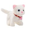 Interactive Plush Cat Toy with Walking and Meowing Realistic Stuffed Animal for Kids Perfect Gifts for Boys and Girls