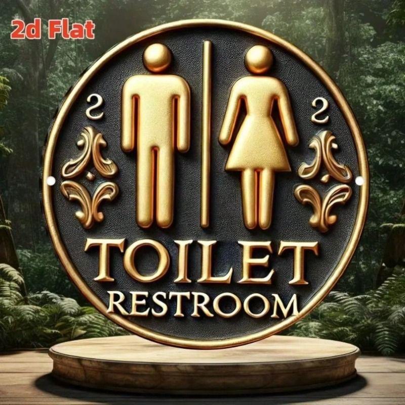 Retro Metal Wall Art Sign Home Decor 20x20cm