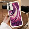 Phone Case: 2D Flat Samsung Galaxy A34 A35 M05 M06 S20 S22 S21 FE Plus 5G Gradient Protective Case, Swirl Starry Sky, Christmas and Halloween Gifts