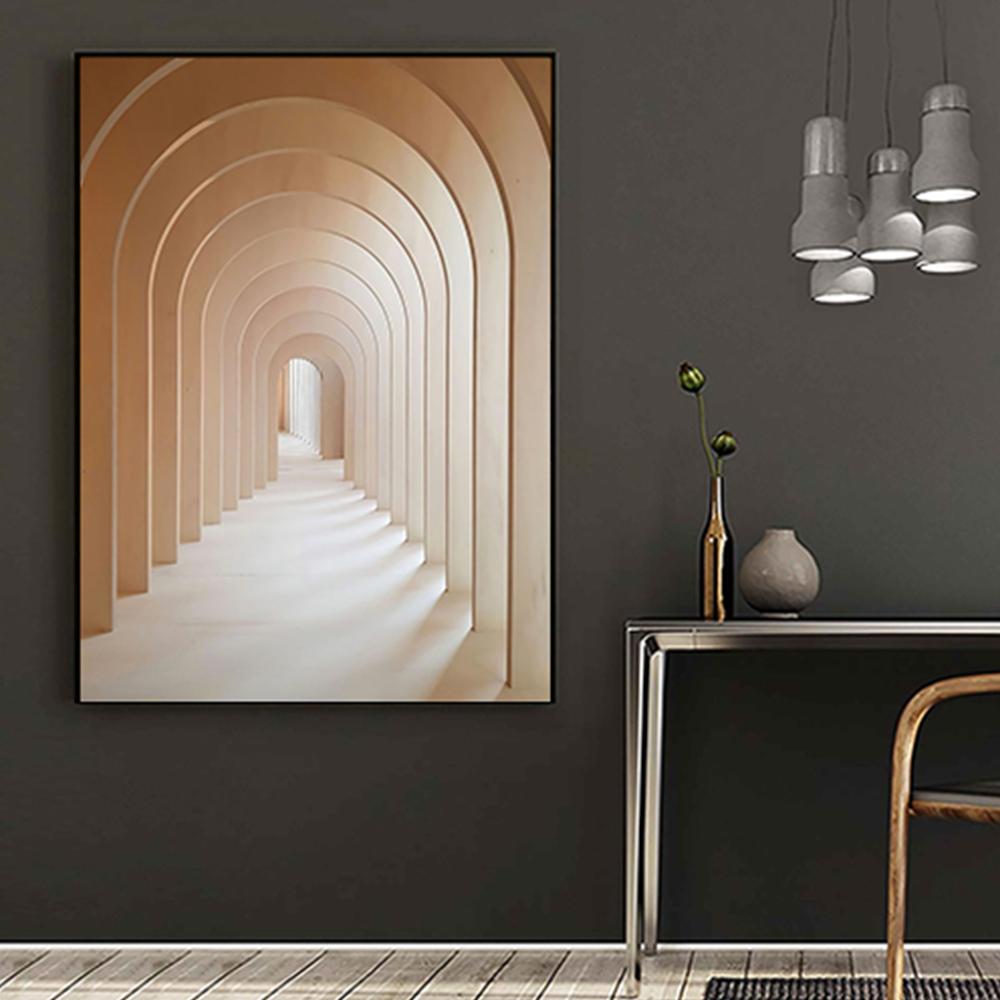 

Современные архитектурные настенные художественные картины, скандинавское украшение для гостиной, холст, картина, печать плакатов, домашний декор, натюрморт, изображение