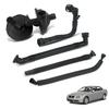PCV Crankcase Vent Hose Kit Set of 5 for BMW E46 320i 325i 330i 520i 525i OEM 11617501566 11617504535 11611432559