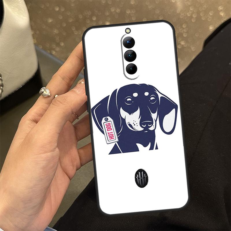 

Dachshund Dog Case For ZTE Nubia Red Magic 10S 9S 8S 8 9 10 11 Pro Plus 6 7 6S 7S RedMagic 10 Air Cover RedMagic 10S Pro