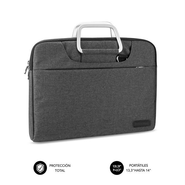 Housse Pour Ordinateur Portable - Subblim - Business - Gris - 14 Pouces - Unisexe