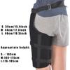1Pcs Hip Brace Thigh Hamstring Sciatica Pain Relief Brace Upper Leg Compression Support Wrap for Hip Flexor Strain, Groin Pull, SI Joint, Arthritis