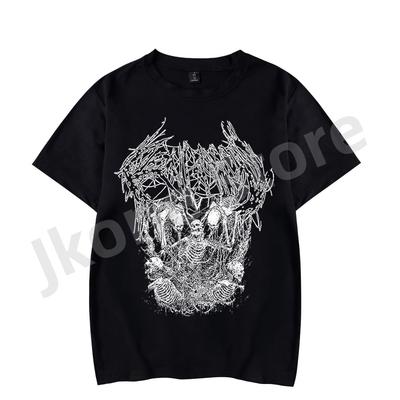 Ken Carson Death Mosh Tee A Great Chaos Album Merch Women Unisex Fashion Casual HipHop Short Sleeve Tshirts