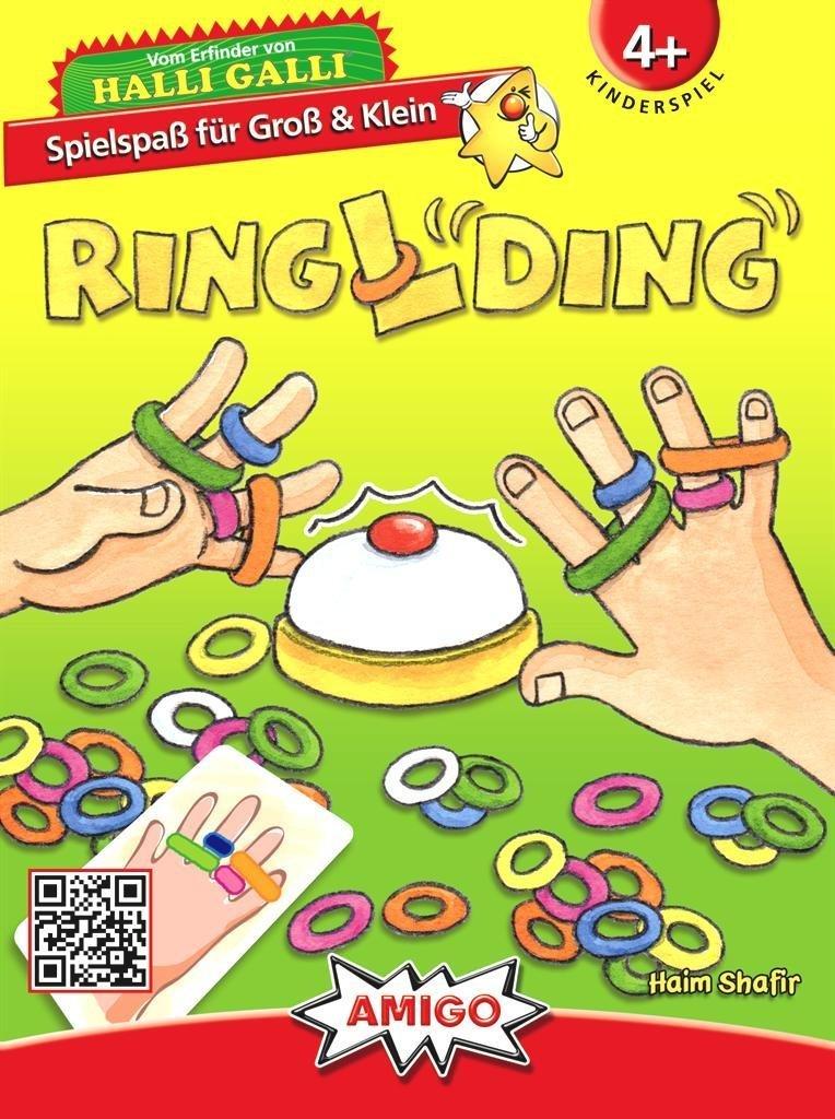 Harigari Ring AMIGO Kinderspiel Table Game Educational Toy Instruction Manual Ringlding [Japanese Included]