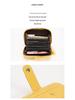 2024 Women's Crocodile Pattern Card Holder: Compact Accordion Wallet with Multi-Card Slots and Zipper