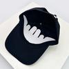 And Women Fast Drying Letter Print Embroidery Baseball Caps Sun Protection Color Contrast Air Permeable Outdoor Use Peaked Hats All-Match