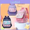 Charming Color Block Large Capacity Kids Backpack With Breathable Arched Straps
