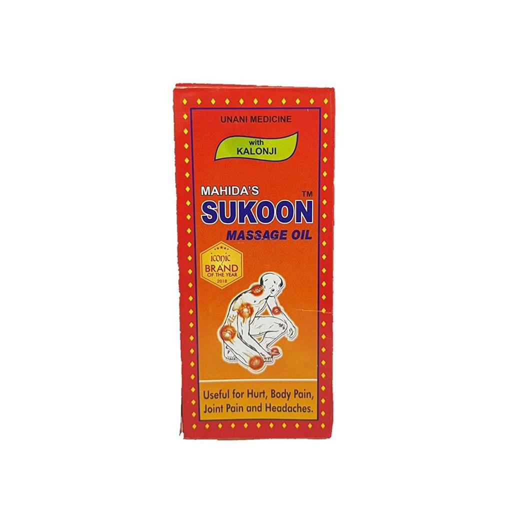 Sukun massageolja (200 ml), Sukoon Massageolja, Mahidas