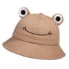 Cute Frog Bucket Hats Women Bucket Hat Women Summer Outdoor Sun Fishing Cap Cotton Wild Panama Hats