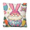 Easter Lavender Bunny Egg Picture Series Cushion Cover Bedroom Sofa Holiday Decoration Cushion Cover