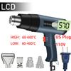 Industrial Heat Gun 1000/2000W Electric Hot Air Gun Air Dryer for Soldering Thermal Blower Car Film Shrink Wrapping Tools