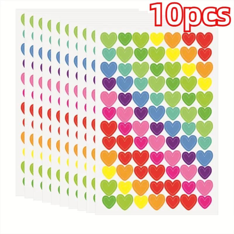 10pcs Star Reward Sticker DIY Self-adhesive Decoration Accessories Scrapbook Stickers For Journaling Children Gift DIY Arts Craf