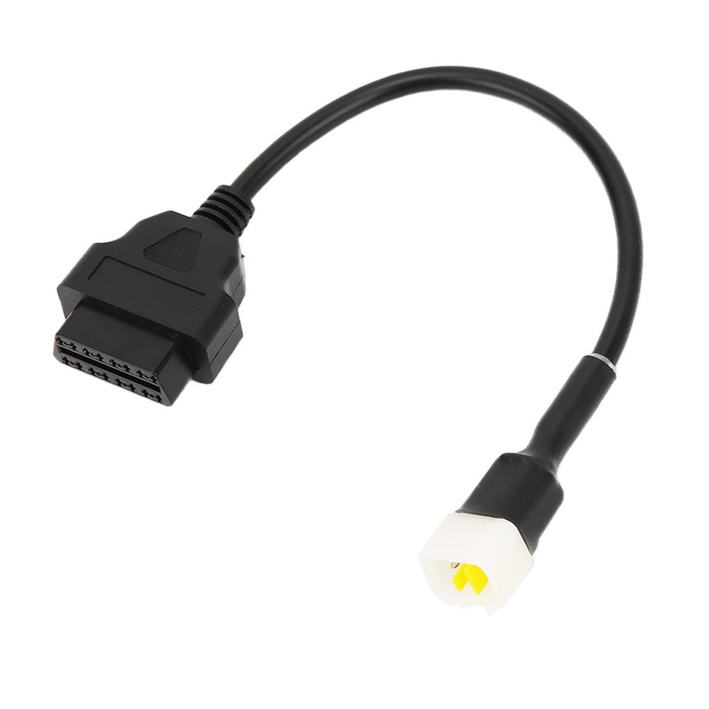 6pinový diagnostický adaptér OBD2 plastový nástroj pro detekci závad motoru náhrada za Delphi motocykl