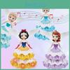 Electric Princess Elsa Light Music Dancing Robot Toy Girls  Parental Interaction
