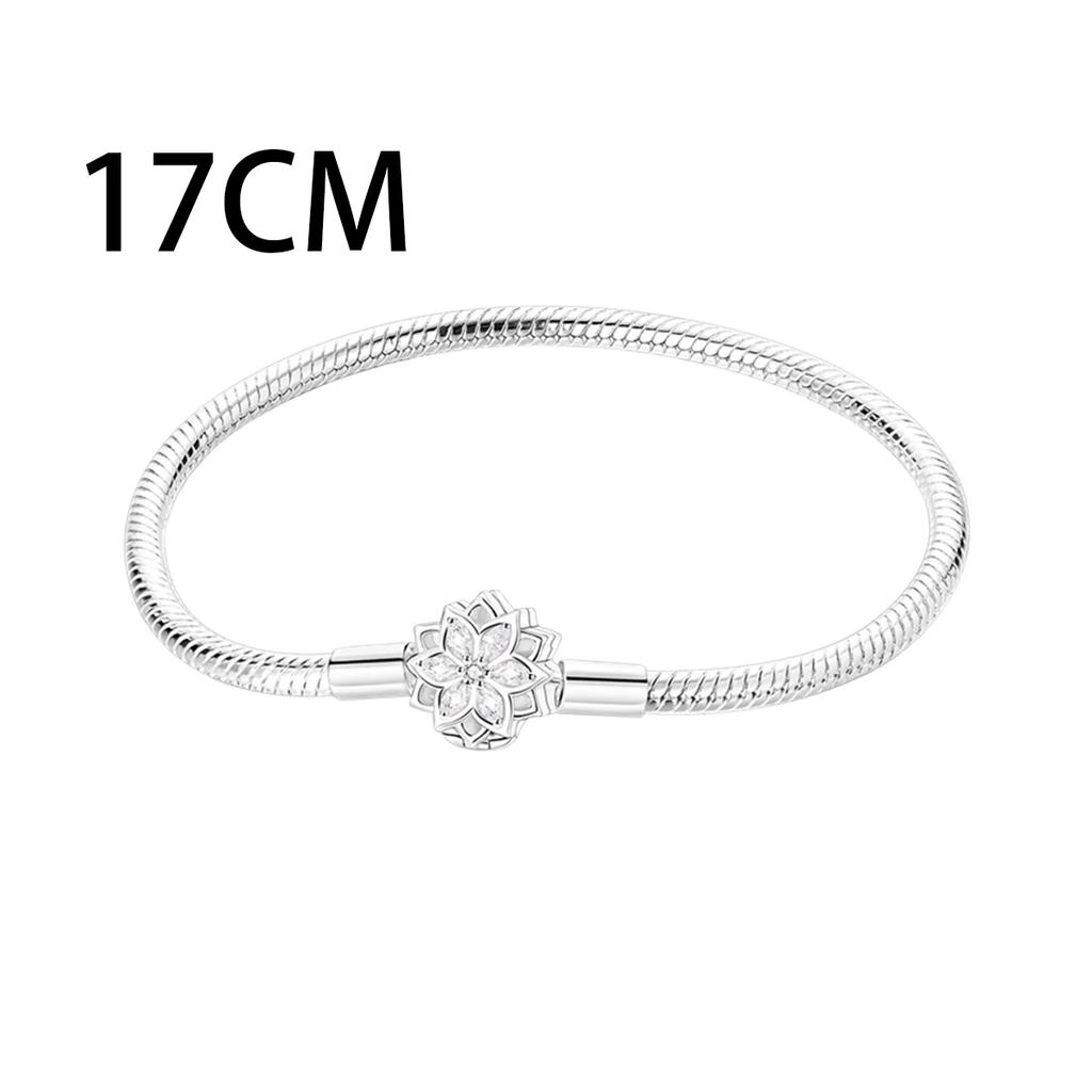 Winter Snowflake Charms Copper Ball Cat'S Eye Beads Pendants Fit Original Bracelet Snowman Charms Christmas Jewelry