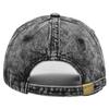 Solid Color Washed Denim Baseball Cap Vintage Retro Snapback Hat for Men & Women, Adjustable Sun Protection Cap in 8 Colors