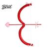 Romantic Love Symbol Decoration Cupid Bow And Arrow Costume Accessory Valentine's Day Mini Couple Gift for Valentine Set with Heart Halloween Cosplay