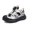 Children's sports shoes 2025 spring and autumn new breathable mountaineering shoes soft sole non-slip girls casual shoes mesh shoes