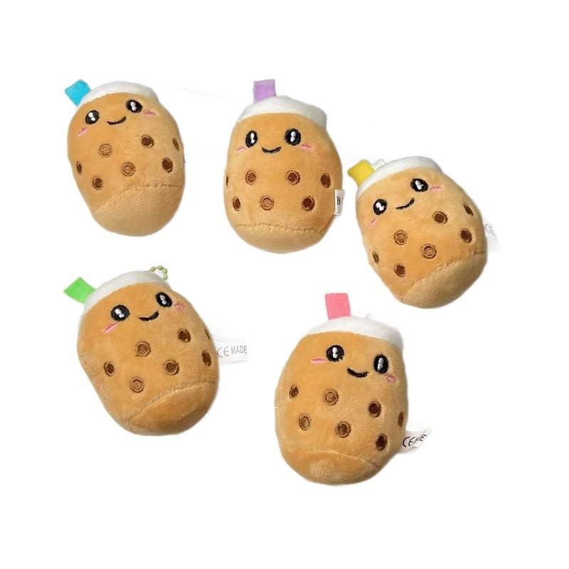 Milk Tea Cup Plush Toy Design And Comfortable Pp Cotton Decoration Ornaments